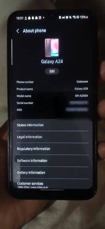 Samsung phone for sale (good price) 7