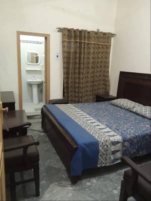 6 Marla Vip Fully Furnished Triple Story Building For Rent Susan Road Madina Town Faisalabad 9 Bed Attach Bath 1