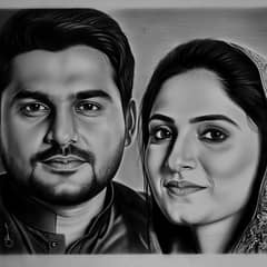 Order Realism handmade Sketches in Pakistan