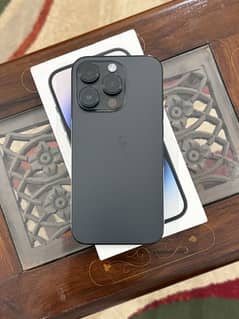 iPhone 14 pro 128gb JV space black with box and cable