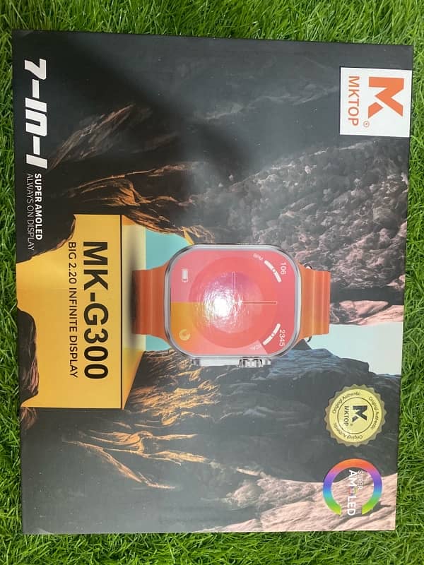 MK -G 300 Samart watch new best watch super amoled always on Display 0