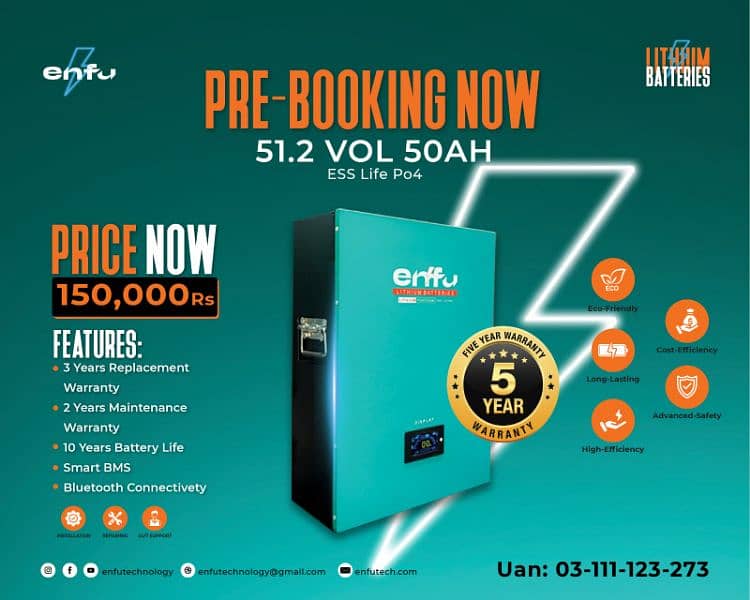 Enfu Technologies Batteries Best for Energy Needs 3