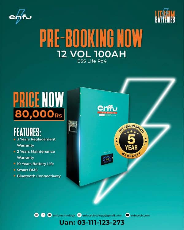 Enfu Technologies Batteries Best for Energy Needs 8