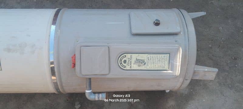 gas geyser 35-gallon gas & Electric heavy gauge 8 by 10 0