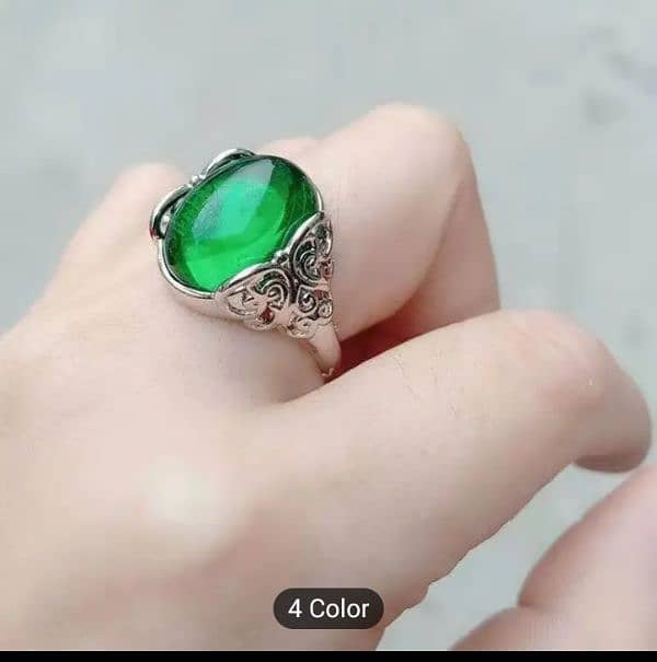 ring alloy +6pic skull devil eyes 7
