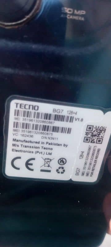 Tecno 20C 6/ 128 3