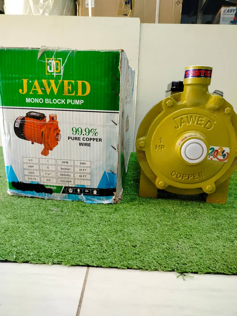 Jawed water pump 1.5 HP Karachi  Mono block pump for sale Karachi  220 6