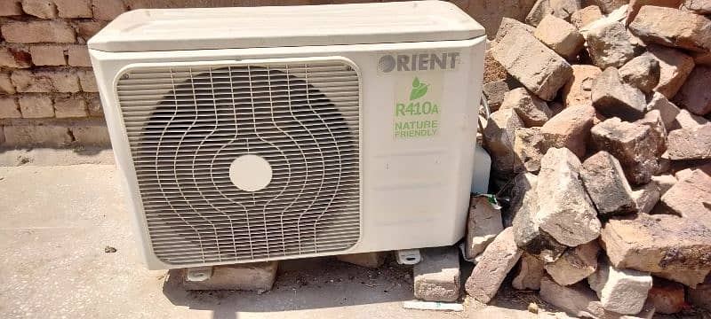 one session used ac oriont split with 10000watt stablezr 4