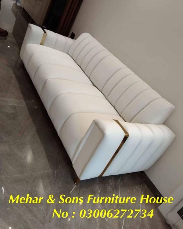 Six seater sofa sets with 10 years warranty 2