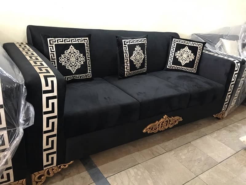 Six seater sofa sets with 10 years warranty 13