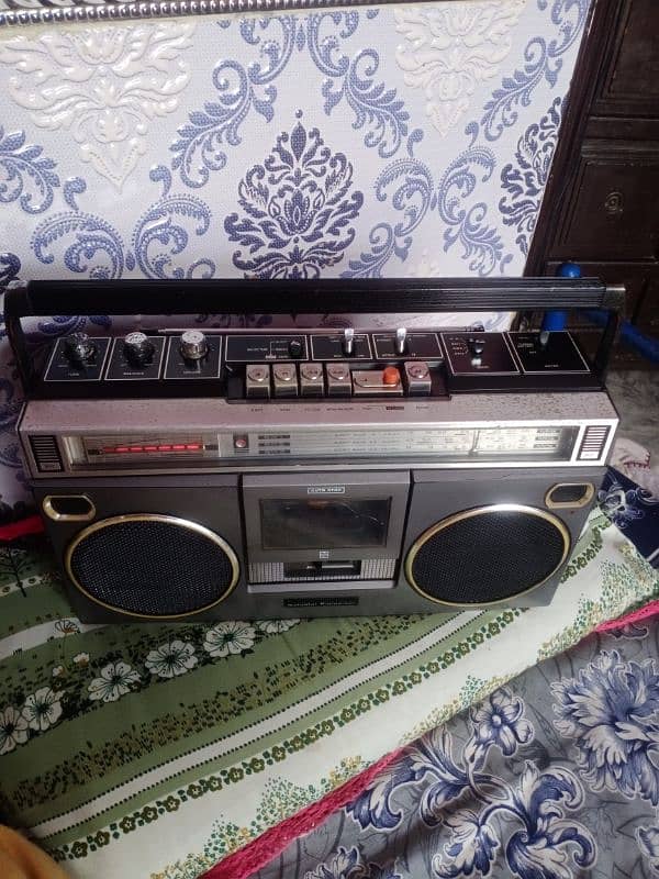 national Panasonic antique Radio tape recorder 2