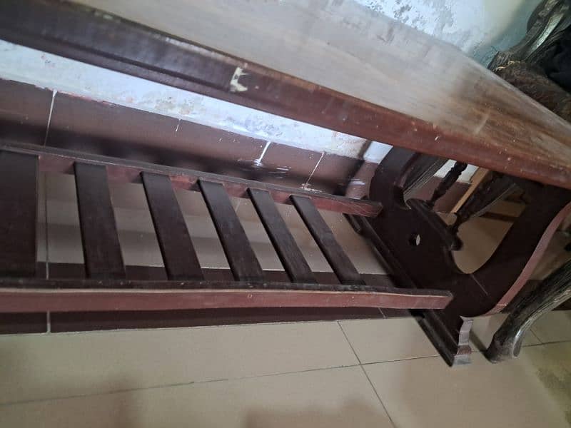 table for hall (pure wood) 2