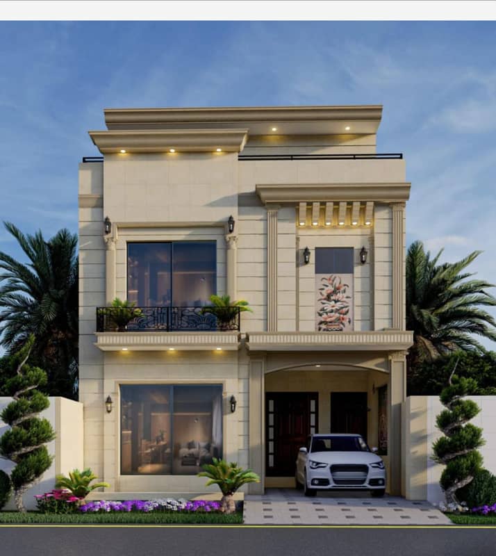 Booking From 2,500,000, 5 Marla Modern Houses In BB Block On 3 Years Installment Plan. 3