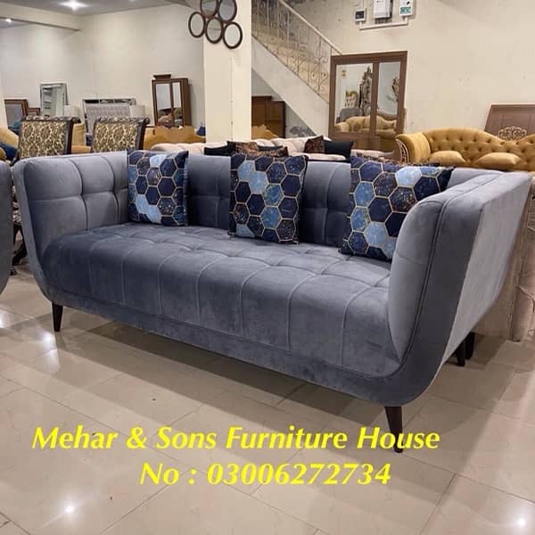 10 years warranty six seater sofa sets 0