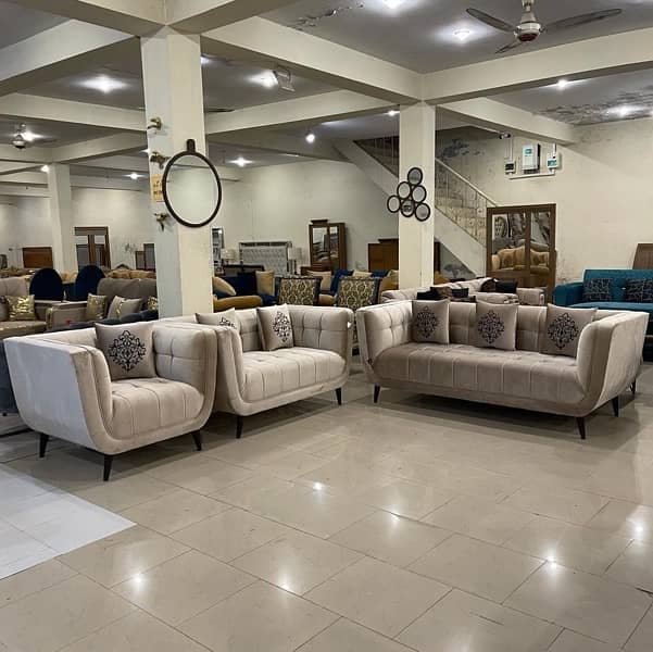 10 years warranty six seater sofa sets 5