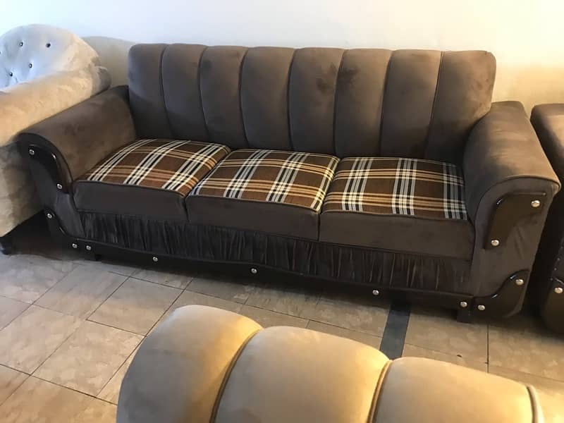 10 years warranty six seater sofa sets 8