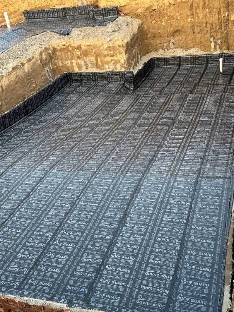Waterproofing Bitumen Membrane Sheet/ RCC Roof/ leakage/ Basement|DPC 7