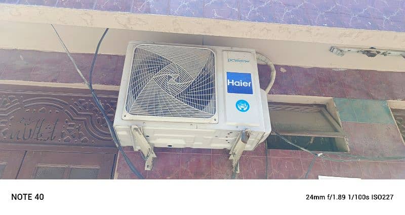DC inverter Haier split unit (contact #  0333-5245179) 1