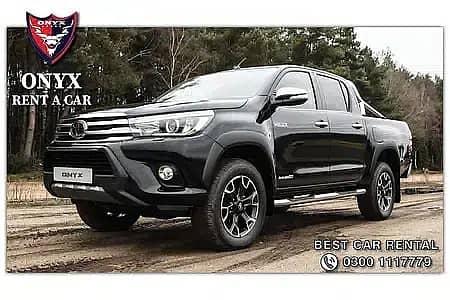 Hilux v8 onxy// Rent a Car Fortuner/ Land Cruiser/ Prado Toyota 5
