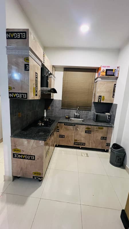3 Bedroom Fully Furnished Flat For Rent Front Of Giga Mall Swimming Pool 13