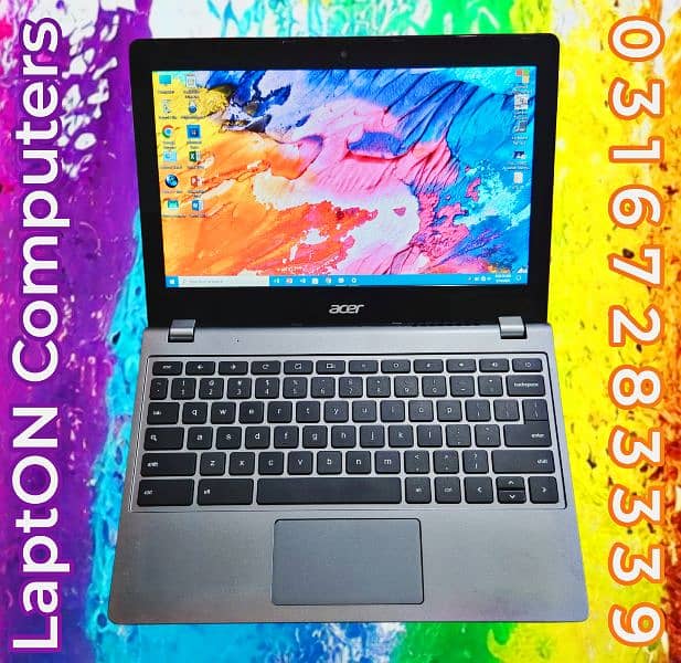 ACER slim laptop with M. 2 SSD 0
