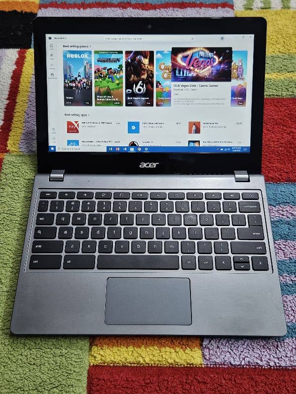 ACER slim laptop with M. 2 SSD 3