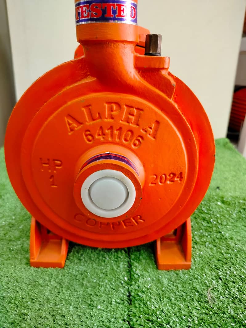 Best mono block pump in Karachi  Alpha mono block motor for sale  1 HP 14