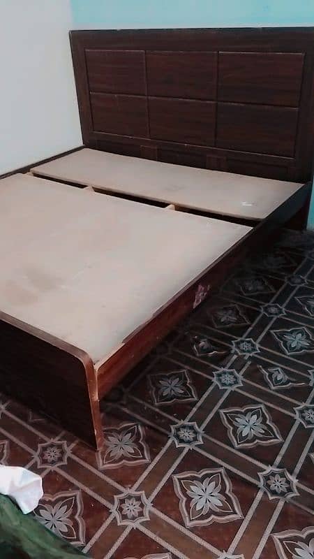 double bed for argent sale just in. 15000 2