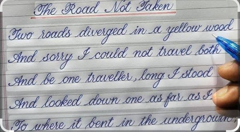 handwritting work 3