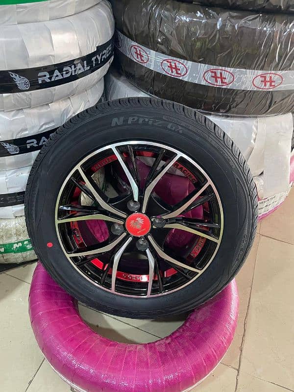 tyres rims alloy wheel dunlop general yokohama michelin panther suzuki 10