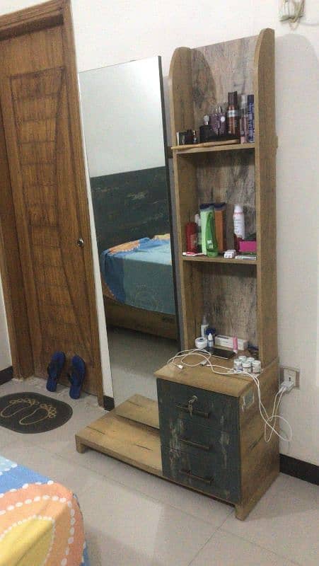 King bed | side table | Mattress | Wardrobe | Dressing table 5