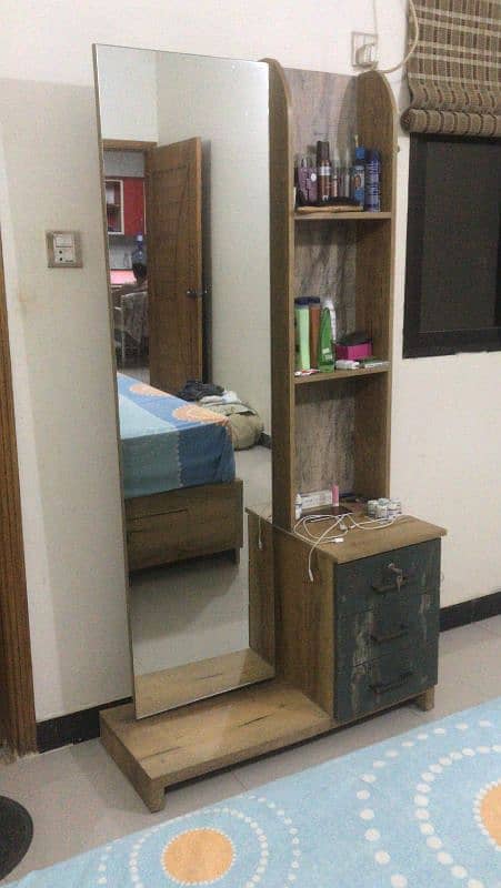 King bed | side table | Mattress | Wardrobe | Dressing table 6