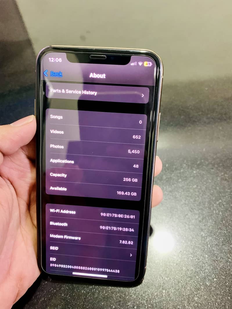iPhone XS 256GB Gold PTA Approved(Jv) 8