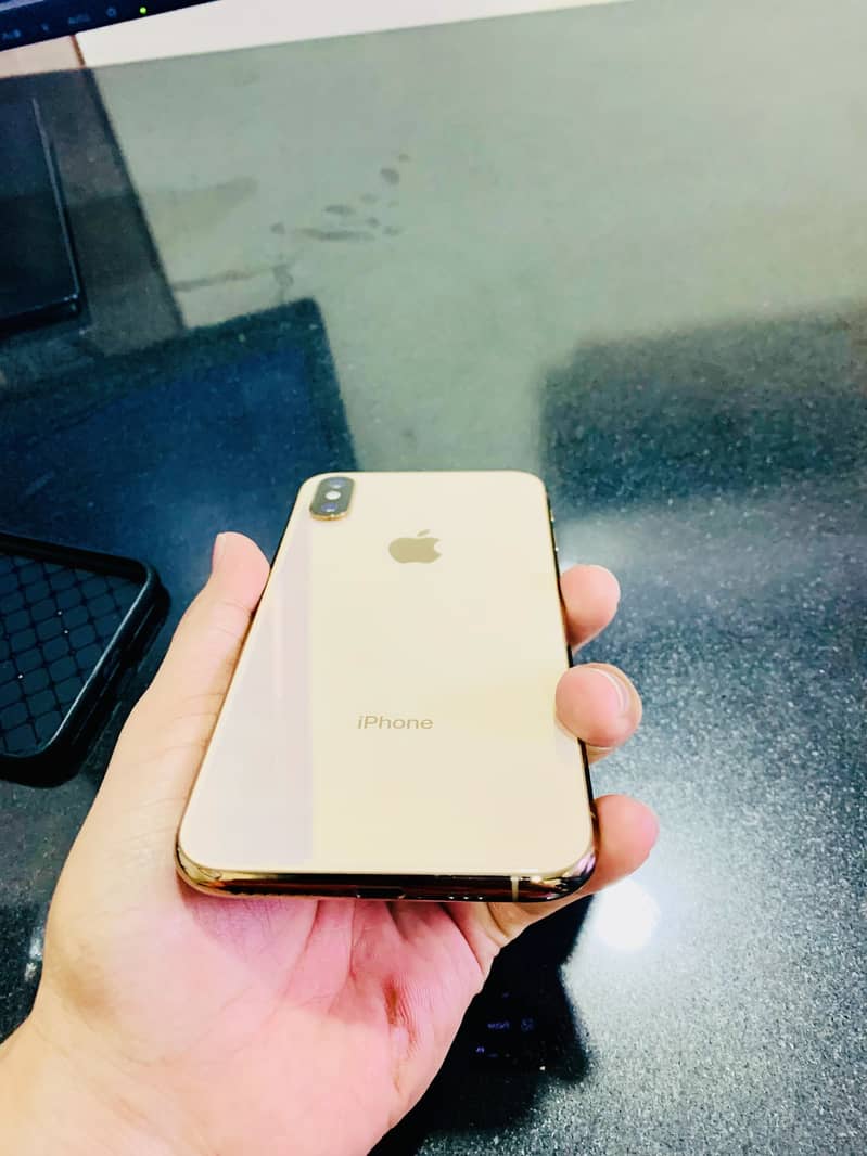 iPhone XS 256GB Gold PTA Approved(Jv) 12