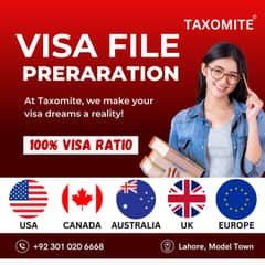 USA, Canada, Australia, Europe Visit Visa | 200% File Approval Ratio!