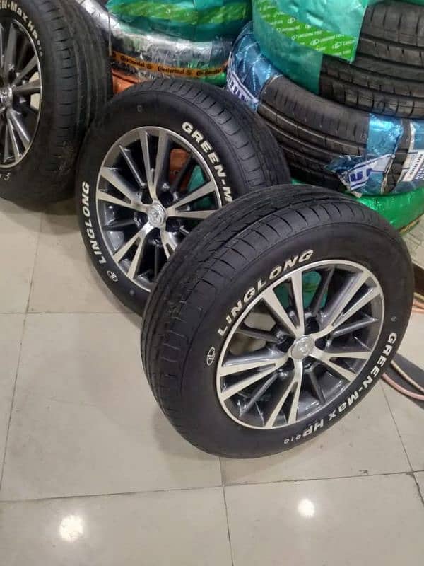 tyres rims dunlop yokohama general alto mehran suzuki vitz aqua alto 0