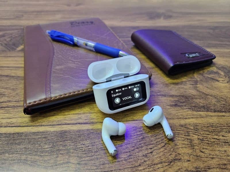 New ANC Airpods with Case and 2" touch screen 10