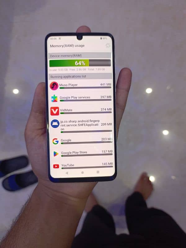 Aquos zero 2 (256/8)GB Ram for sale 6