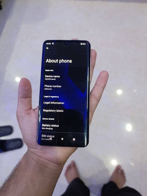 Aquos zero 2 (256/8)GB Ram for sale 15