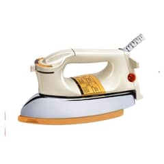 Iron - Istri - Dry Iron - National Iron - 1000 Watts - Home Appliance