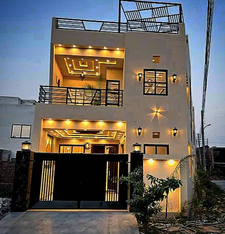 5 Marla Luxurious Park Facing House Available For Sale in Buch Executive Villas Multan 0