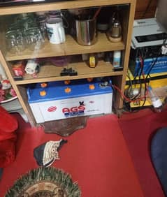 sako solar inverter complete with battery ags 165 and complete wiring