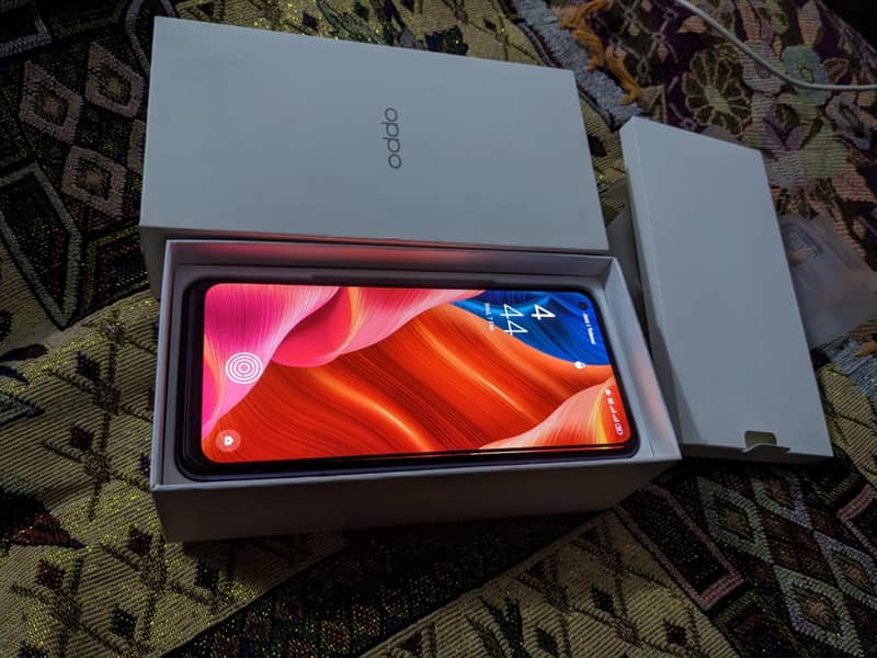 Oppo A95 with box 10/10 2