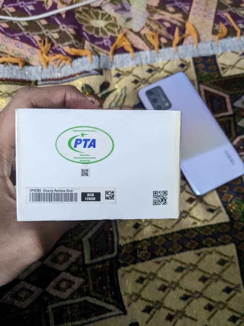 Oppo A95 with box 10/10 6
