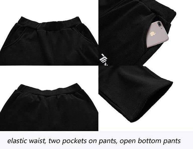 2 Pcs Unisex Polyester Printed Tracksuit 1