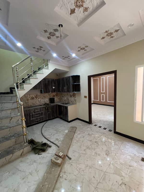 3 Marla brand new house for sale in AL Rehman Garden phase 4 near jallo park main canal road Lahore 3