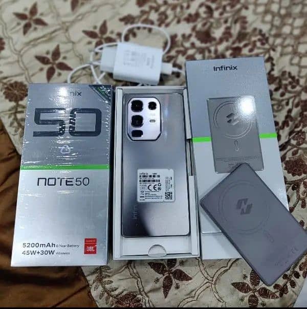 Infinix note 50 complete box Exchange possible 2