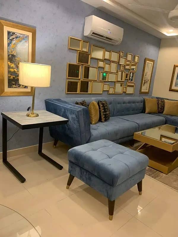 One Bed Full Furnished Flat Available For Rent 8