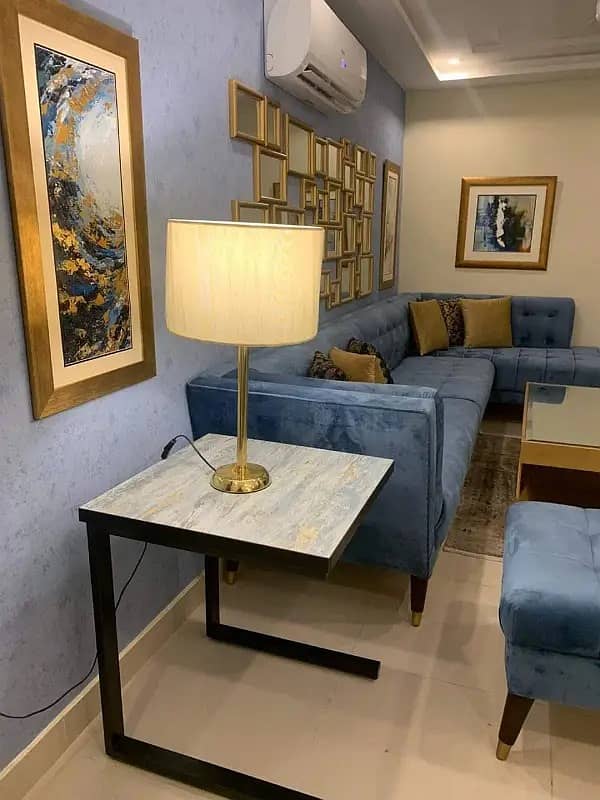 One Bed Full Furnished Flat Available For Rent 9