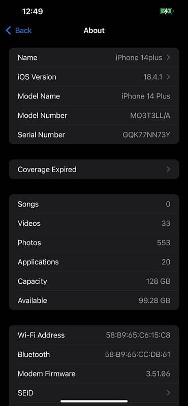 iphone 14 plus 0